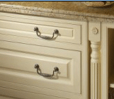 Framed kitchen Island unit with pilasters