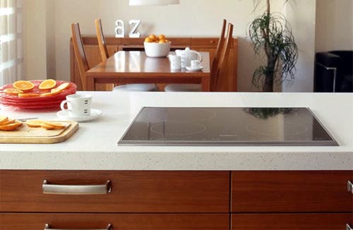 Quartz kitchen worktops