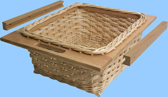 kitchen base traditional pull-out baskets