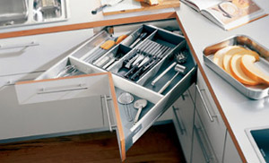 kitchen Blum Spacecorner drawer