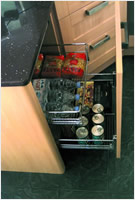 kitchen Base Pull-Out Wire Drawers