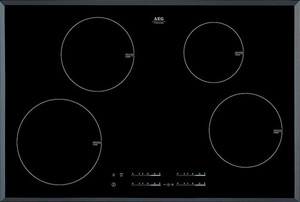 AEG Induction hob with bevelled edges