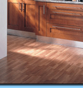 Dark walnut kitchen