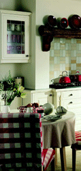 Kitchen in cream