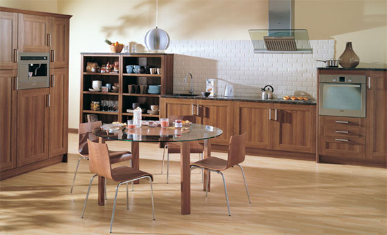Kitchen as Verso Monza Walnut