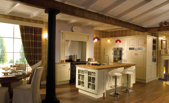 Kitchen as Verso Scala Ivory