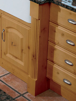 B Reeded Pilaster