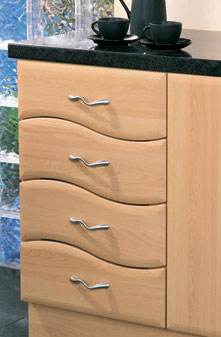 B Wave design 4-Ddrawers