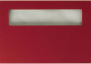 A-Gloss Horizontal Letterbox Red