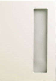A-Gloss Vertical Letterbox Ivory