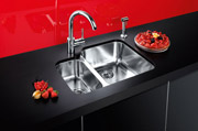 Click to enlarge Blanco Ypsilon 550u Under-mount with Menu Rinse