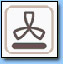 Fan oven symbol for bottom