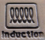 Induction pan symbol found under suitable saucepans